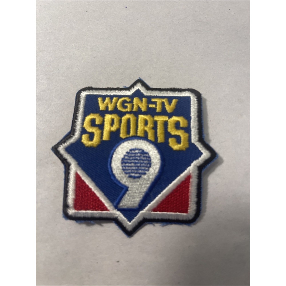 WGN-TV Sports 9 1987-1993 Logo Iron On Patch